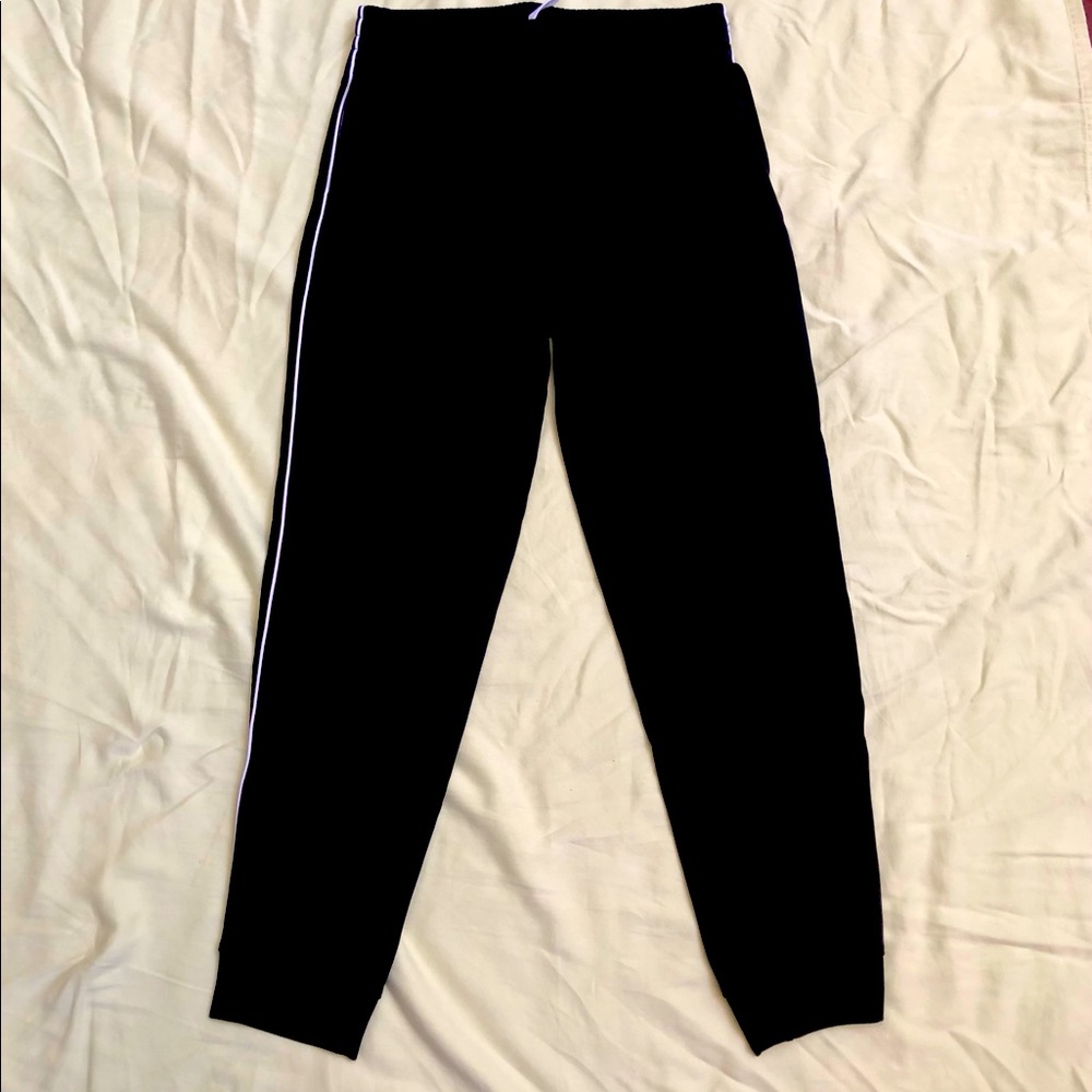 Lands’End Boys BLACK Iron knee Active Tract Pants size L 14-16
